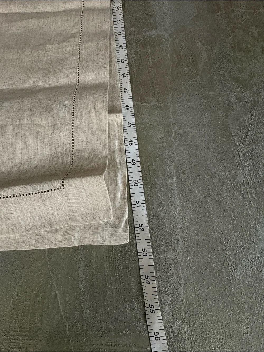 New D’Moksha Homes 100% Linen White Table Runner 14x106” Luxury Hemstitch Boxed